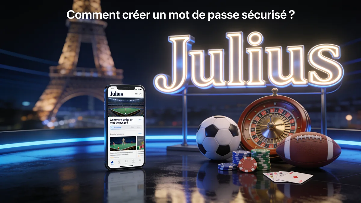 Comment créer un mot de passe sécurisé ? — julius casino en France