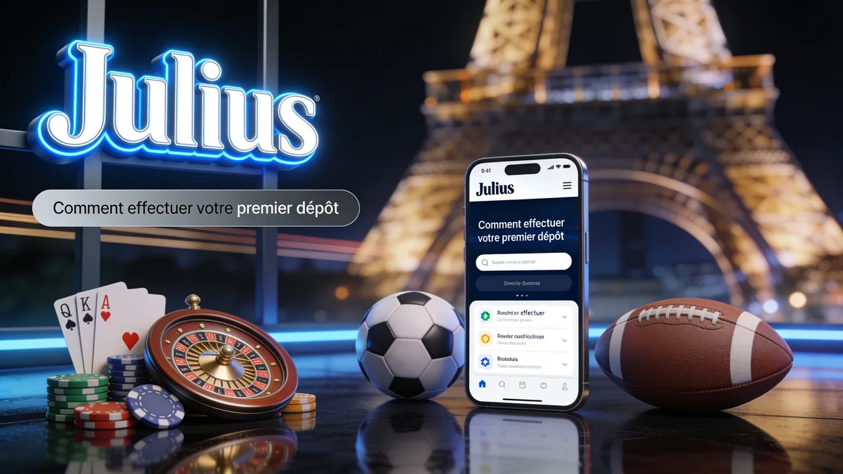 Comment effectuer votre premier dépôt : guide julius casino pour les joueurs en France